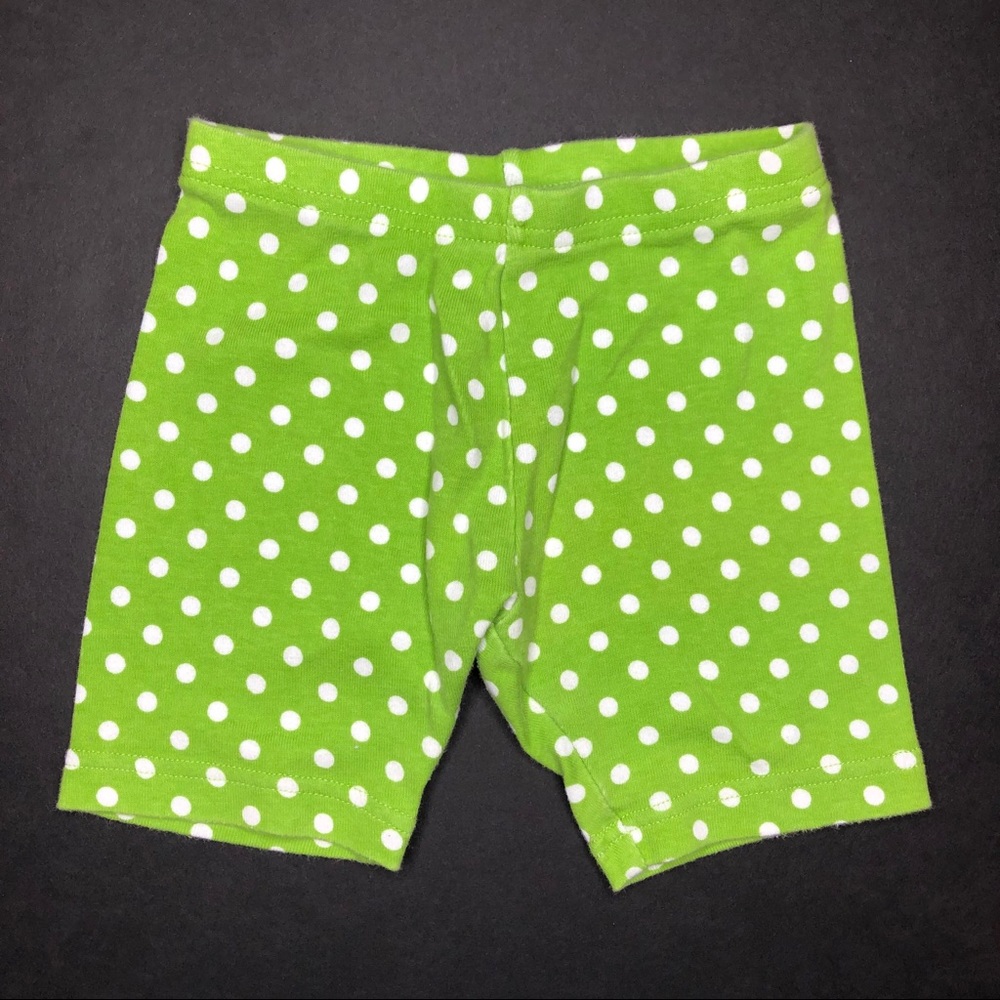 Gymboree bike shorts 4 green